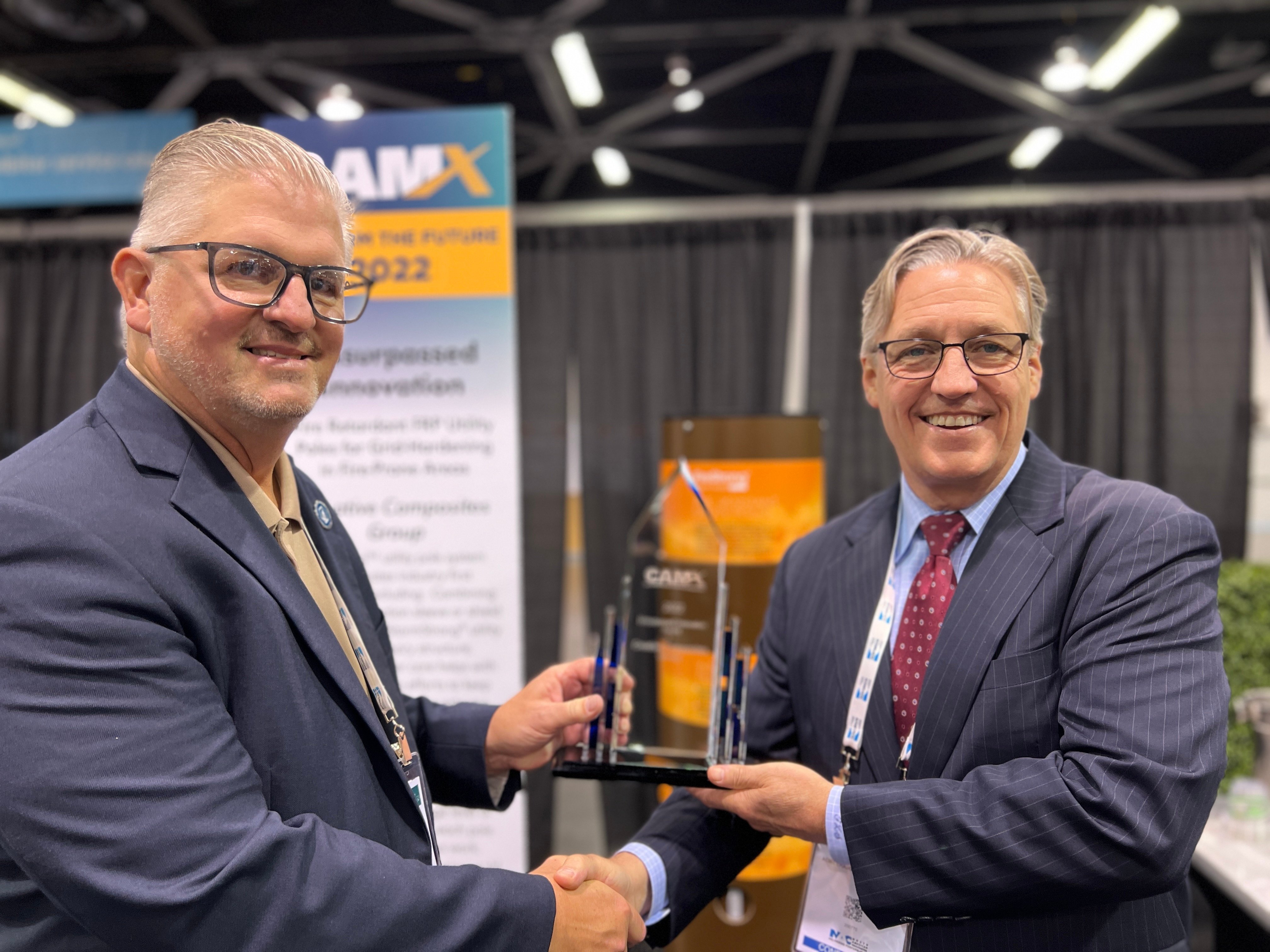 Creative Composites Group Is Awarded Unsurpassed Innovation Award From CAMX