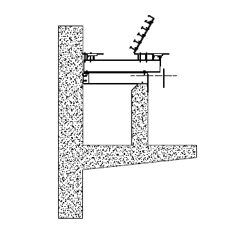 Walkable Launder Cover - Open Position - Unlabeled